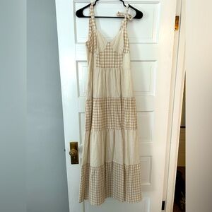 Lost + Wander gingham dress
